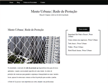 Tablet Screenshot of menteurbana.com.br